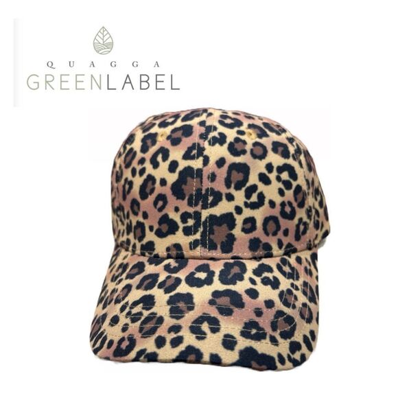 Quagga Green Label Leopard Print Adjustable Hat - Picture 2 of 3
